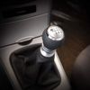 Qiilu 6 Speed Car Gear Shift Knob Head