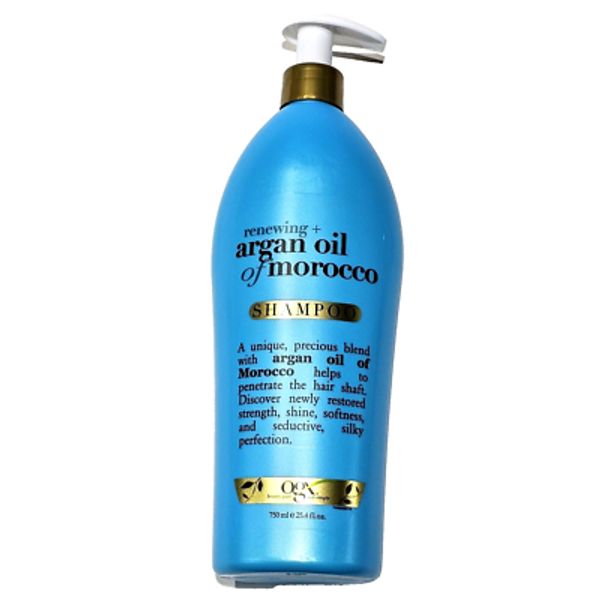 OGX Beauty Pure Simple Renewing Argon Oil Of Morocco Shampoo 25.4oz No Sulfate