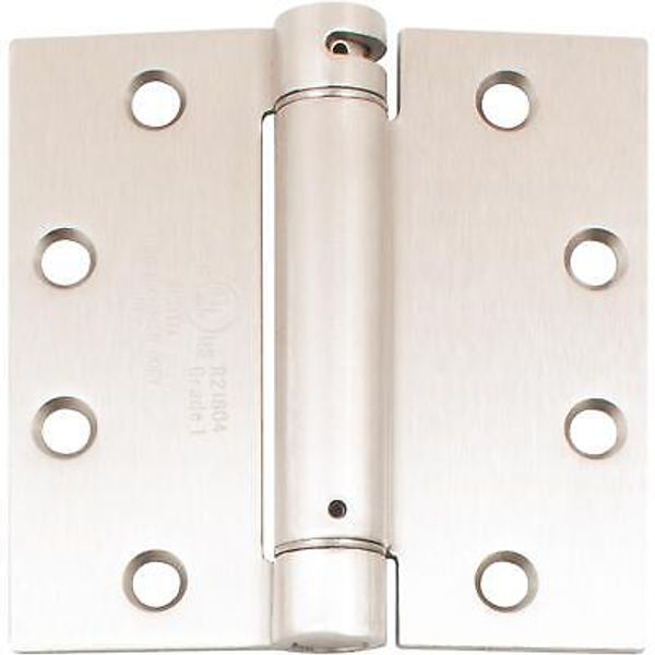 Commercial Grade Self-Closing Door Hinge, 4-1/2 Inches, Square Corner, .134 Gaug