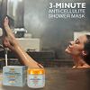 Guam Seaweed & Tourmaline Thermal Mud Cellulite Remover | 3-minute Shower Body Mask for Slimming, Cellulite Removal | Hot Infrared FIR Anti Cellulite Treatment for Thighs and Legs - 1.1LB Beauty