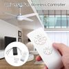 ALEOHALTER 110V/220V Universal Ceiling Fan Lamp Remote Control Kit, Wireless Remote Control for Fan Pendant Light Controller Switch(38 * 38cm)