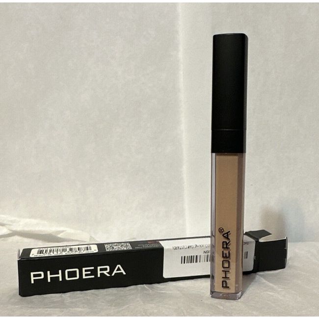 PHOERA Full Coverage Concealer - Liquid- #104-Custard New Opened