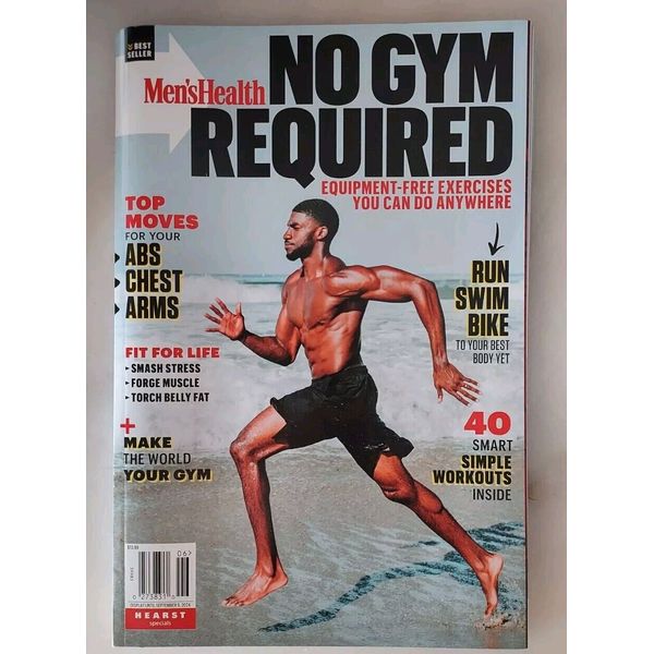 Men's Health Magazine No Gym Required Equipment-Free Exercises U Can Do Anywhere