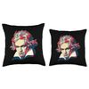 Beethoven Classical Music Composer Throw Pillow