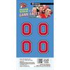 Ohio State Buckeyes Peel-N-Stick Game Face Temporary Tattoos - 4 pack