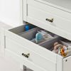 Coinkoly 10 Pack Gold & Black Cabinet Knobs - Single Hole Drawer Knobs for Kitchen Cupboards - UK0012