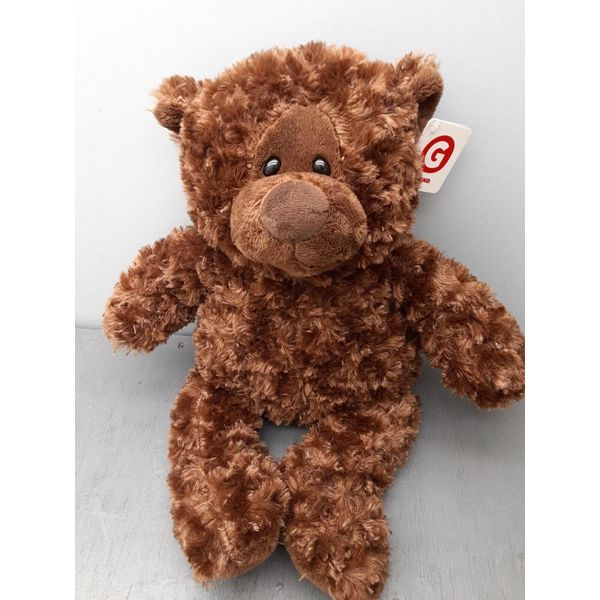 NEW GUND Chocolate Brown Plush Stuffed Teddy Bear  - 2A