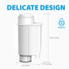 Waterdrop Coffee Filter, Compatible with Intenza+ Philips CA6702/00, NOT Fits AquaClean (2)