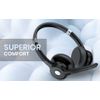 Wireless Headphone With Mic Headset Bluetooth Truck Driver Noise Cancelling