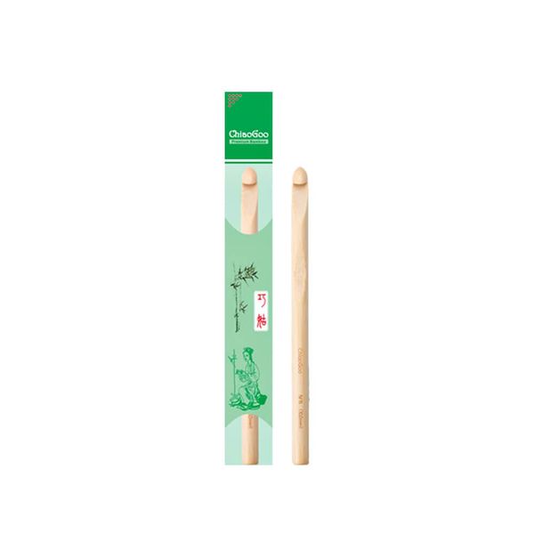 ChiaoGoo Crochet Hook Bamboo 15cm 3.75mm Natural - 1pc