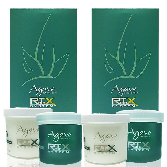 NEW Bio Ionic AGAVE Retex System Hair Straightening Kit TWO SETS