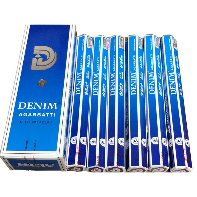 SHASHI Chassis Denim DENIM Denim Stick Incense, Set of 6