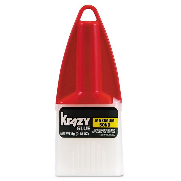 Krazy Glue Advanced Formula, Extra Strong, Durable, Precision Tip-0.18 oz