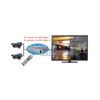 2-Port Composite RCA Video Switch With Dual Channel View Screen + IR Remote