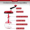 Manual Food Processor,8 Cup Hand Powered Crank Chopper,Mincer Blend... Fast Ship
