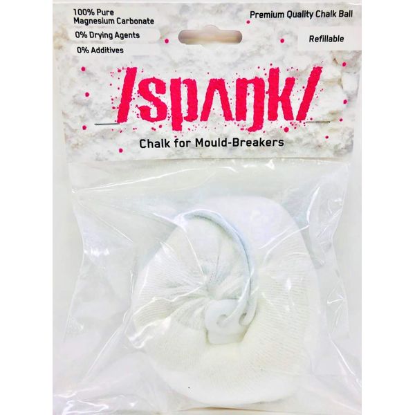 Spunk Chalk Balls 56g Hand Friendly No Desiccant Climbing Chalk - Authentic Refillable