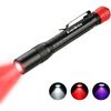 2Pack Multi-Function LED Pocket Pen Light 3 IN 1 LED Flashlight W/AAA Batteries