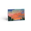 Stonehouse Collection Forest Sunset Note Card - 10 Boxed Cards & Envelopes - Bright Sky(Forest Sunset)