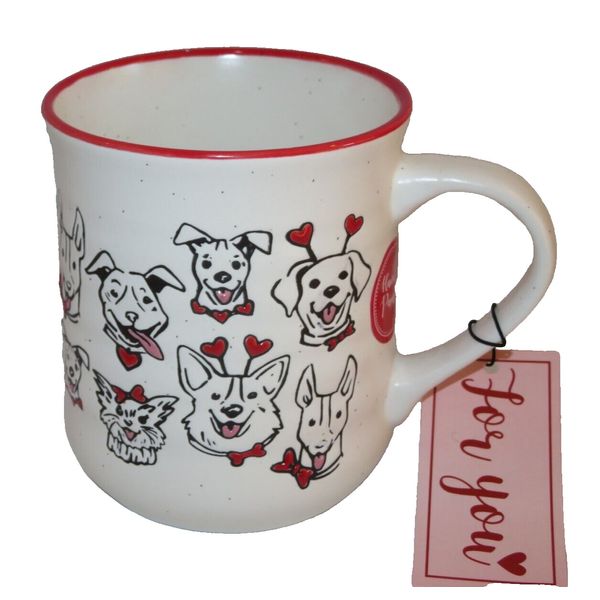 Sheffield Home VALENTINE'S PETS DOGS AND CATS Ceramic Mug-NEW