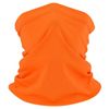 Bespoke Youth Solid Color Washable Cloth Gaiter Face Covering - Orange