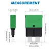 GLOSO Circuit Breakers E37 Auto (T1) Reset Low Profile ATC/ATO - (15A - 20 Pack)