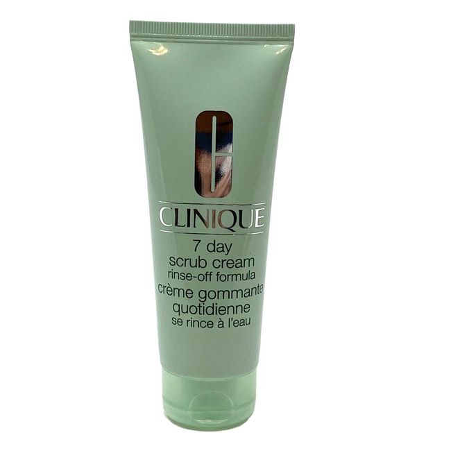 Clinique 7 Day Scrub Cream Rinse-Off Formula 3.4 oz / 100 ml FULL SIZE