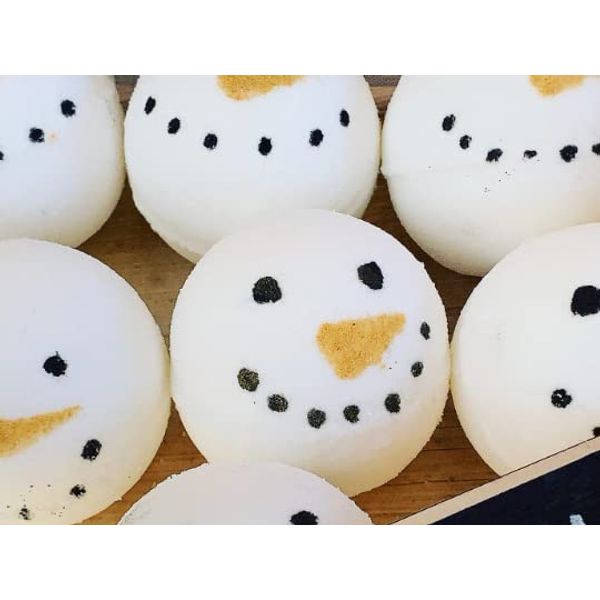 One Snowman Bath Bomb Sensitive Skin