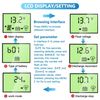 30A PWM Solar Charge Controller, 12V 24V Dual USB Solar Panel Battery Intelligent Regulator with LCD Display, Auto Parameter Adjustable, Timer Setting, Multiple Load Control Modes