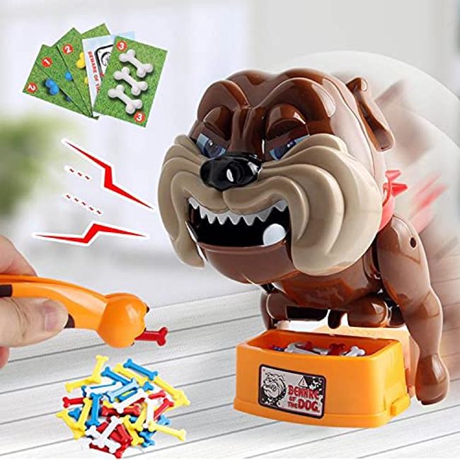 S & F Bulldog Gao Gau, Overseas Specifications, Scared of How to Bark, Punishment Game, Toy, Throbbing and Halting, Party Game, English Package