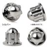 Bag Nut M6 P1.00 Titanium Nut Cutting Custom Star Hole Design Dome Nut Silver