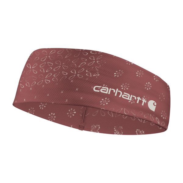 Carhartt Force Lightweight Headband, Bandana Print-Apple Butter/Malt, One Size