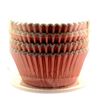 Eoonfirst Foil Cupcake Liners Standard Baking Cups 100 Pcs (Rose Gold)