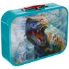 Schmidt Spiele Puzzle 56495 Dinosaurs, puzzle box in a metal case, 2x60 and 2x100 pieces children's jigsaw, colorful