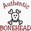 CafePress Authentic Bonehead Magnet 2.25" Round Magnet, Refrigerator Magnet