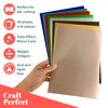 Craft Perfect - Satin Mirror Card Bundle - A4-250gsm - 40 Sheets - 8 Pack Assortment