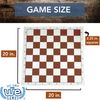 WE Games Tournament Roll Up Vinyl Chess Board - 20 in.