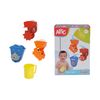 Simba 104019578 - ABC 4-Part Bath Toy Set
