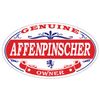 Affenpinscher Oval Sticker