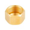 Breezliy 12PCS 3/8-Inch Brass Compression Cap Stop Valve Cap,Brass Compression Fitting