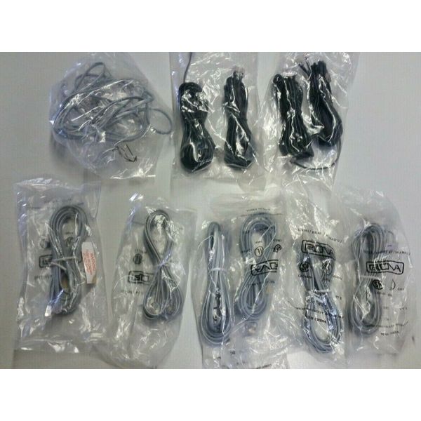 Lot Telephone Cable Cord Sets Lot Price.