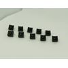 10x Pcs Pack Double Row On-On-Off 3 Pins Power Button Switch Flashlight 12x12mm