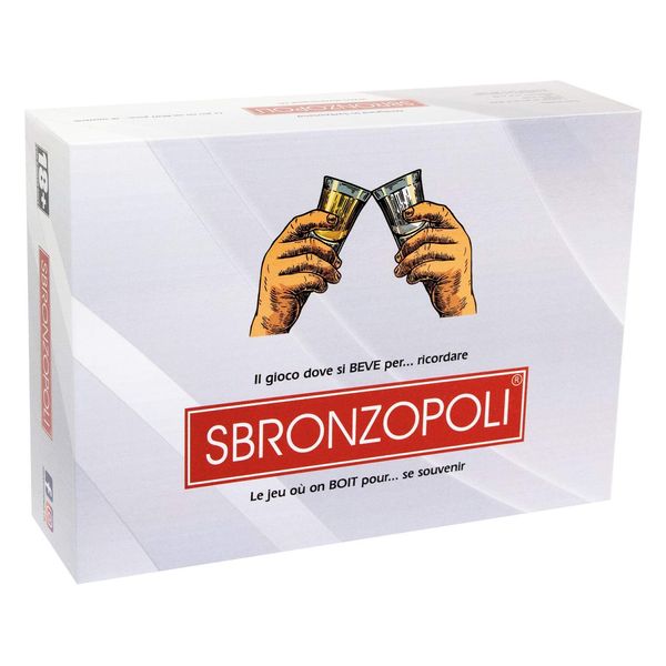 A Sbronzopoli The Drinking Game for 6 Players (Ages 21+)