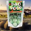 Dino Poop Personalised Tropical Scented Bath Bombs Gift Set