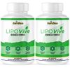 LipoVive- Digestive Support- 2 Bottles- 120 Capsules