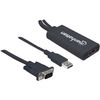 MANHATTAN VGA & USB to HDMI Converter 152426