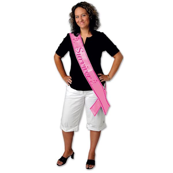 Survivor Satin Sash