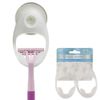 2 Razor Holder Shower Powerful Vacuum Suction Cup Shaver Hook Removable Bathroom