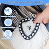 6 Pack Mop Head Replacement Compatible for vileda Triangle Swivel Mops - Mop heads replacement