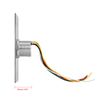 Infrared Sensor Exit Button IR Touchless Door Release 304 Stainless Steel IP67 Waterproof with LED Indicator for Access Control Systems
