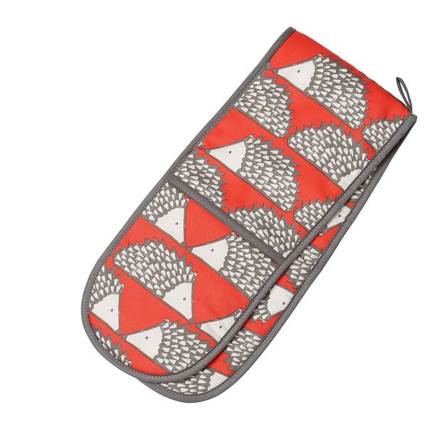 Scion by Dexam Spike Double Oven Gloves - Red